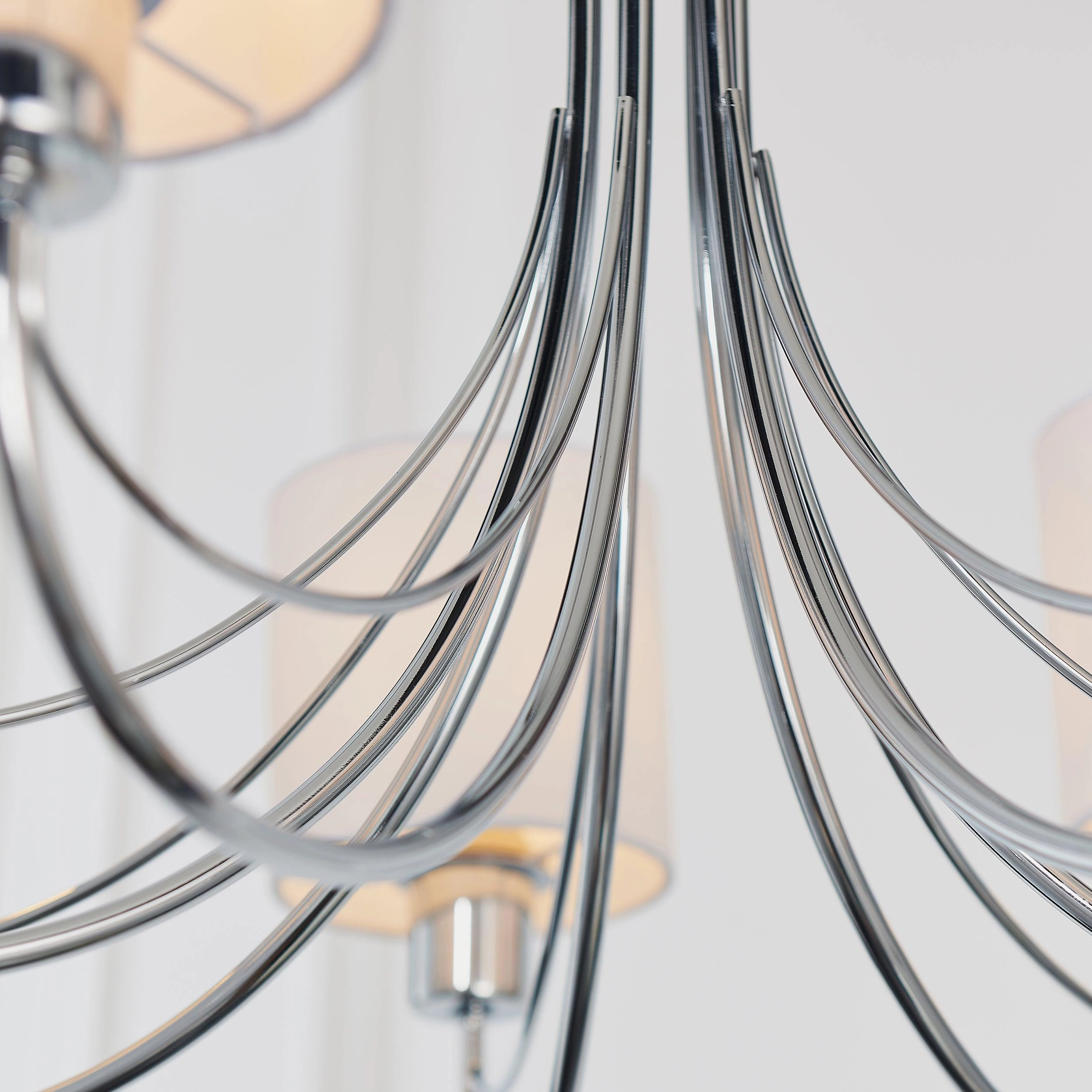 Endon Phantom 7 Arm Chrome Ceiling Pendant Endon Lighting