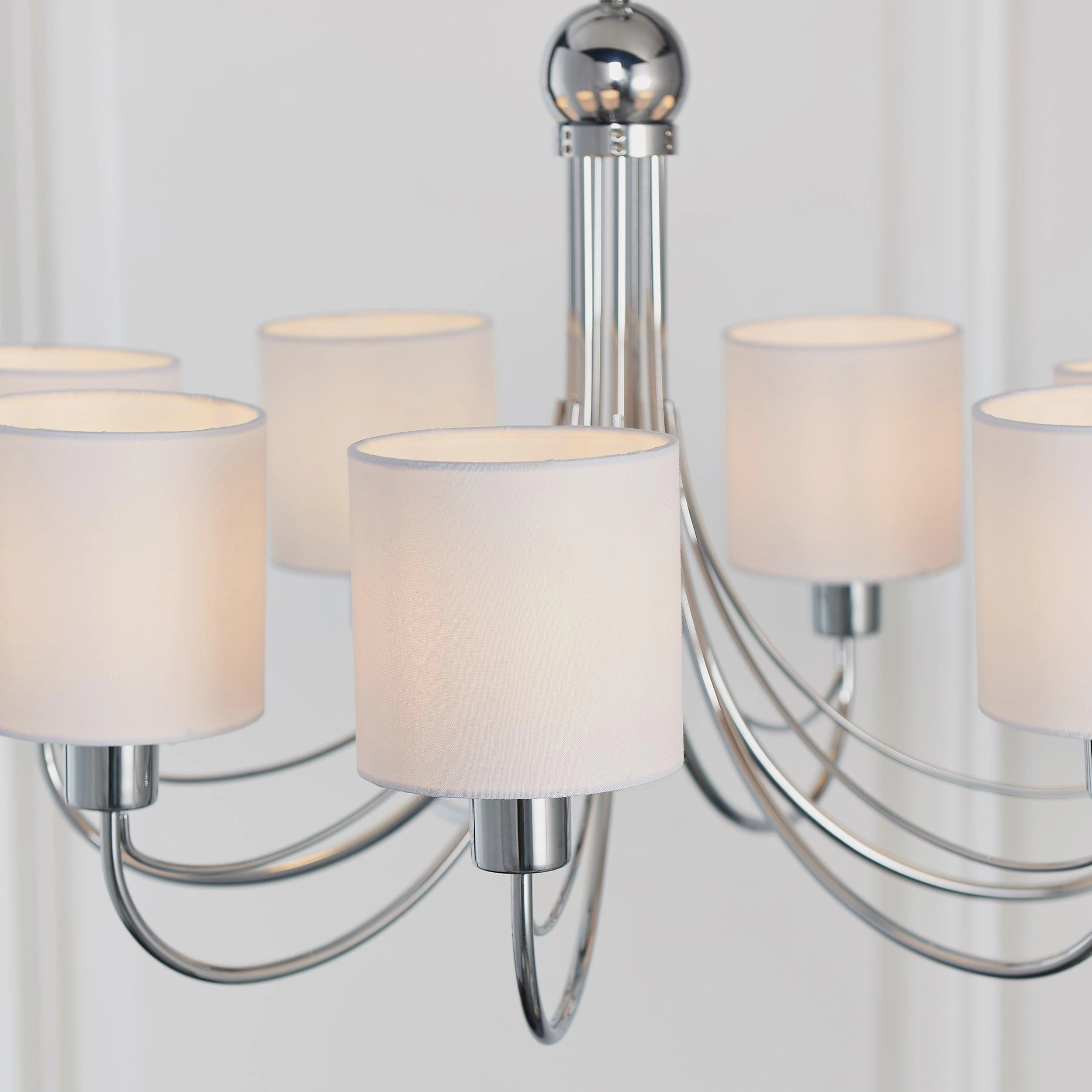 Endon Phantom 7 Arm Chrome Ceiling Pendant Endon Lighting