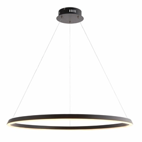 Endon Staten 1 Light Matt Black Pendant Ceiling Light simple ceiling design light
