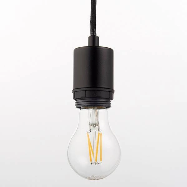 Endon Studio 1 Light Medium Black Ceiling Pendant Light (Fixing Only)