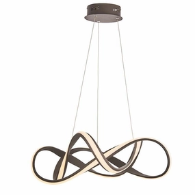 Endon Synergy 1 Light Large Coffee Ceiling Pendant Light modern ceiling lamp