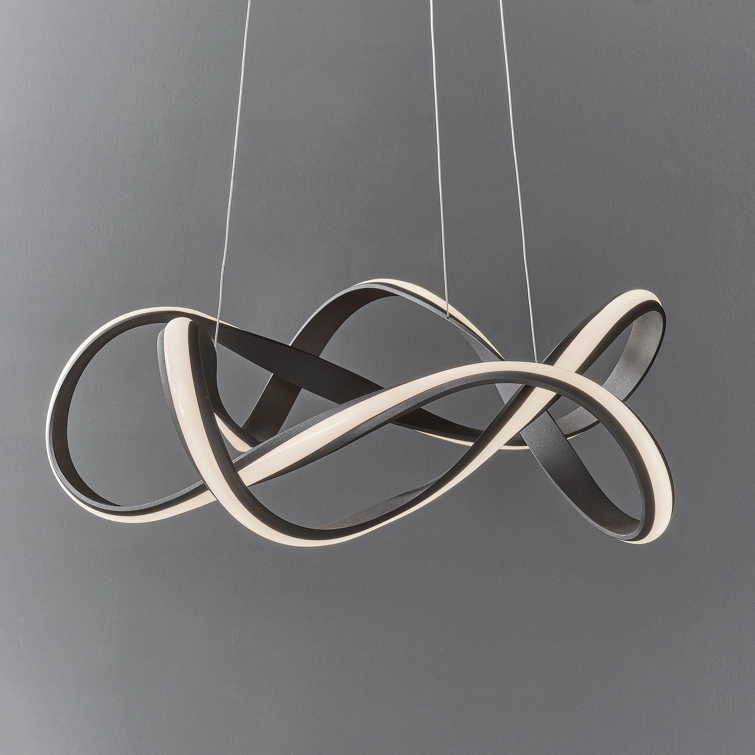 Endon Synergy 1 Light Large Coffee Ceiling Pendant Light