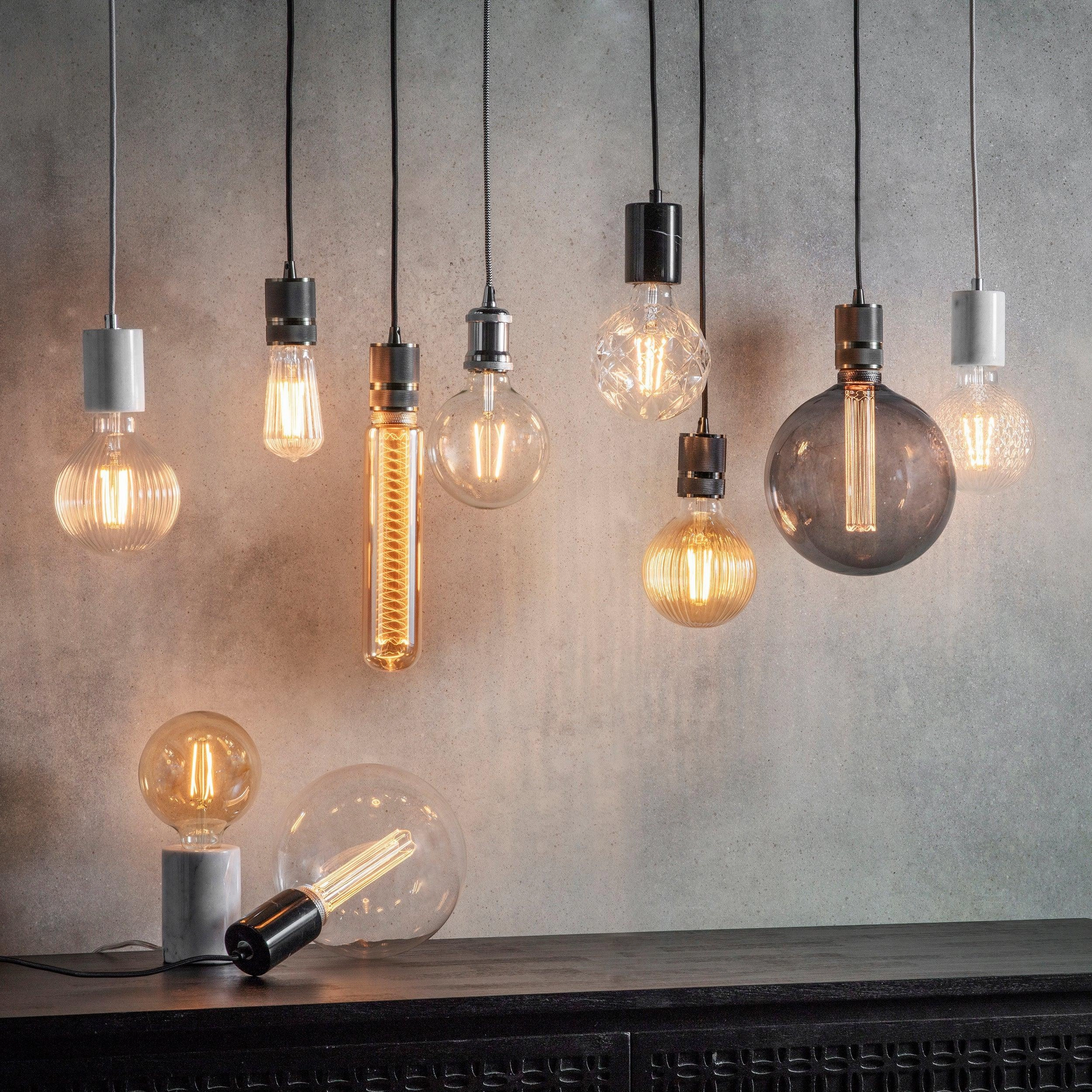 Endon Urban 1 Light Brass Ceiling Pendant