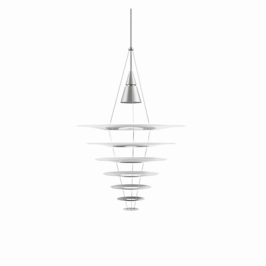 Enigma 825 - Pendel LED 3000K - Alu flush mount chandelier