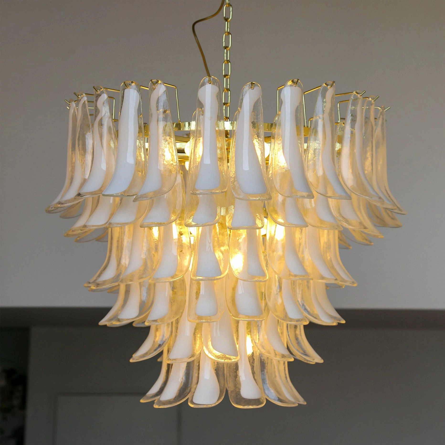 Ethereal Petal Chandelier