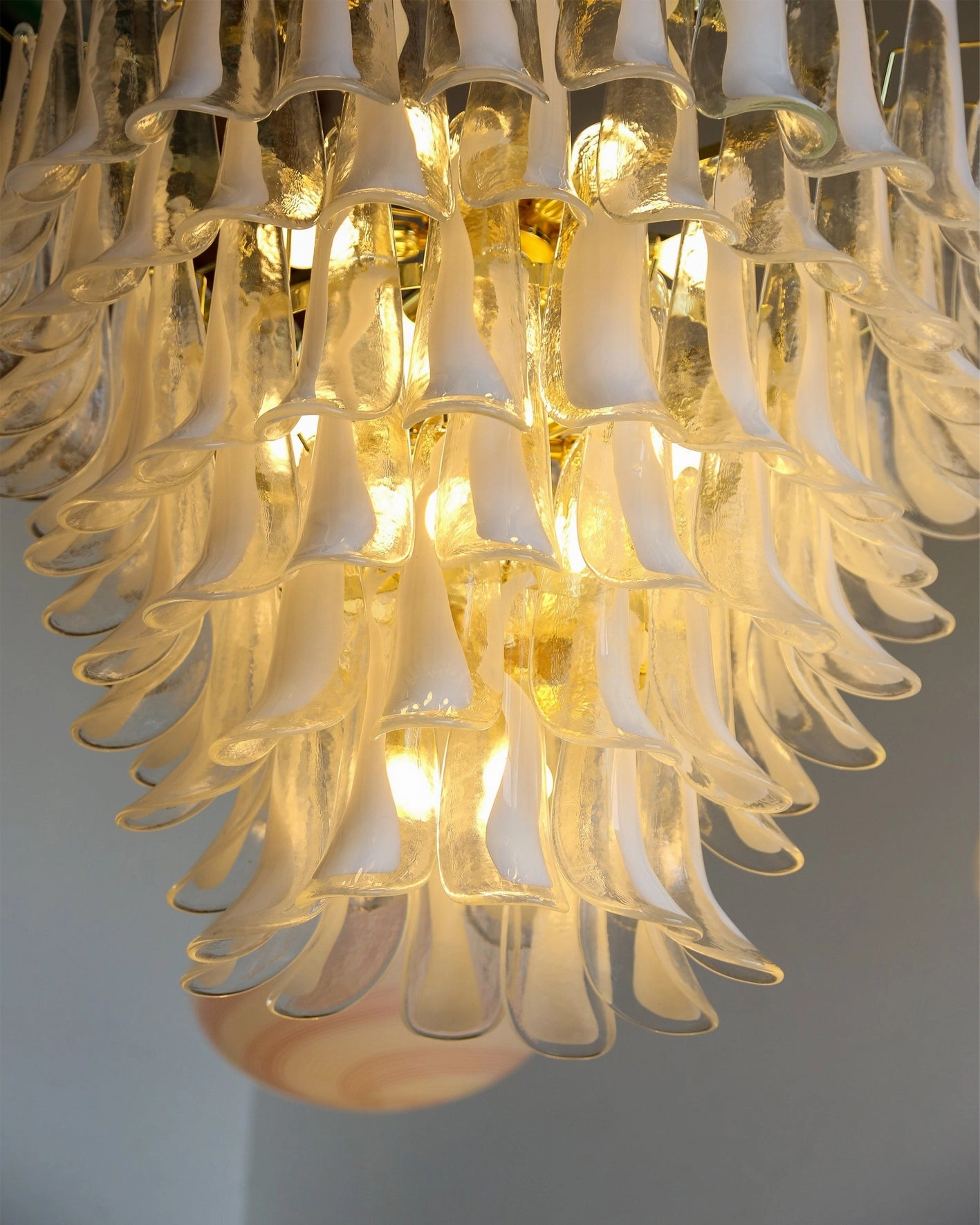 Ethereal Petal Chandelier