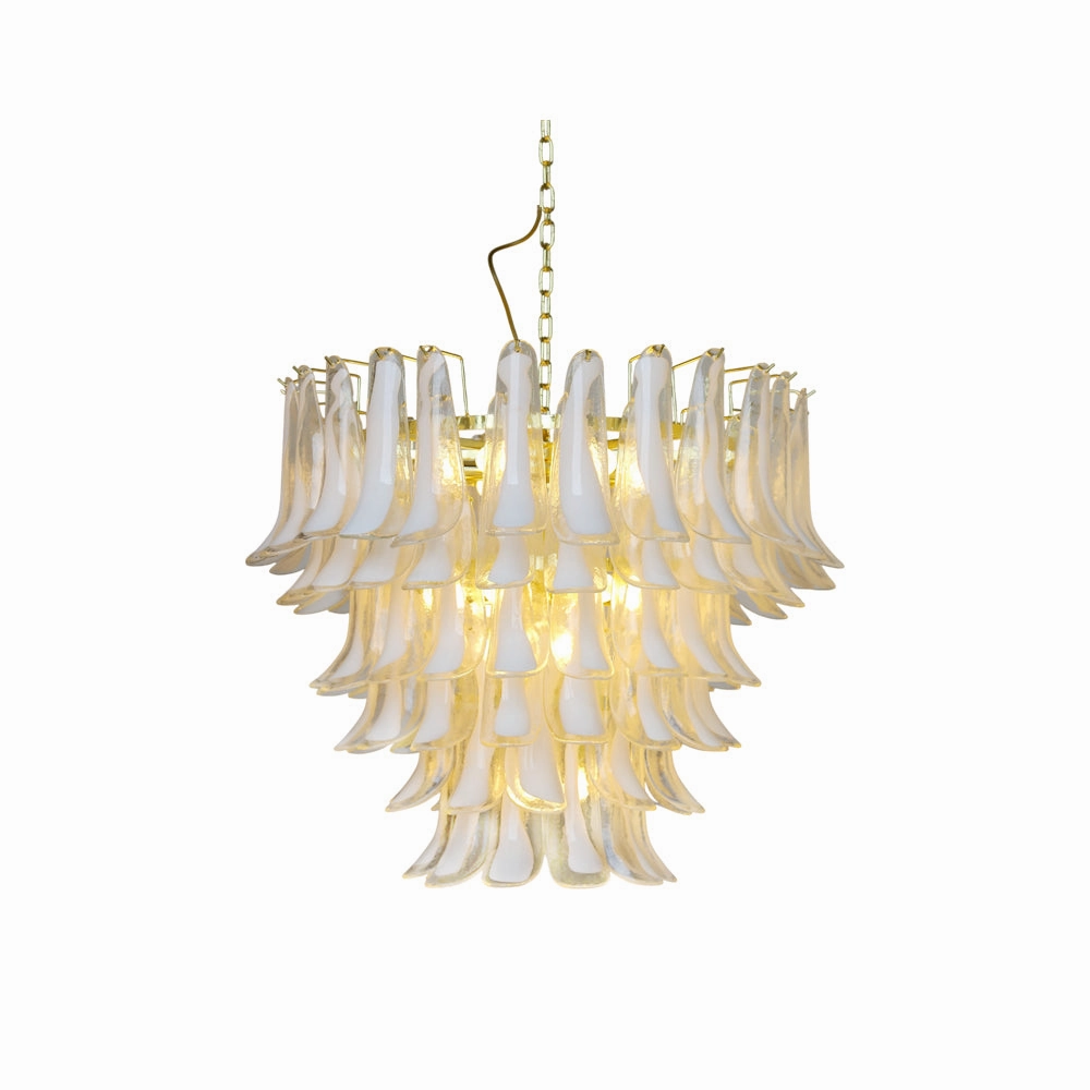 Ethereal Petal Chandelier flowerpot LED lamp