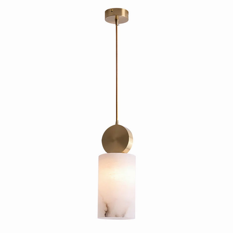 Etruscan Alabaster Pendant Light
