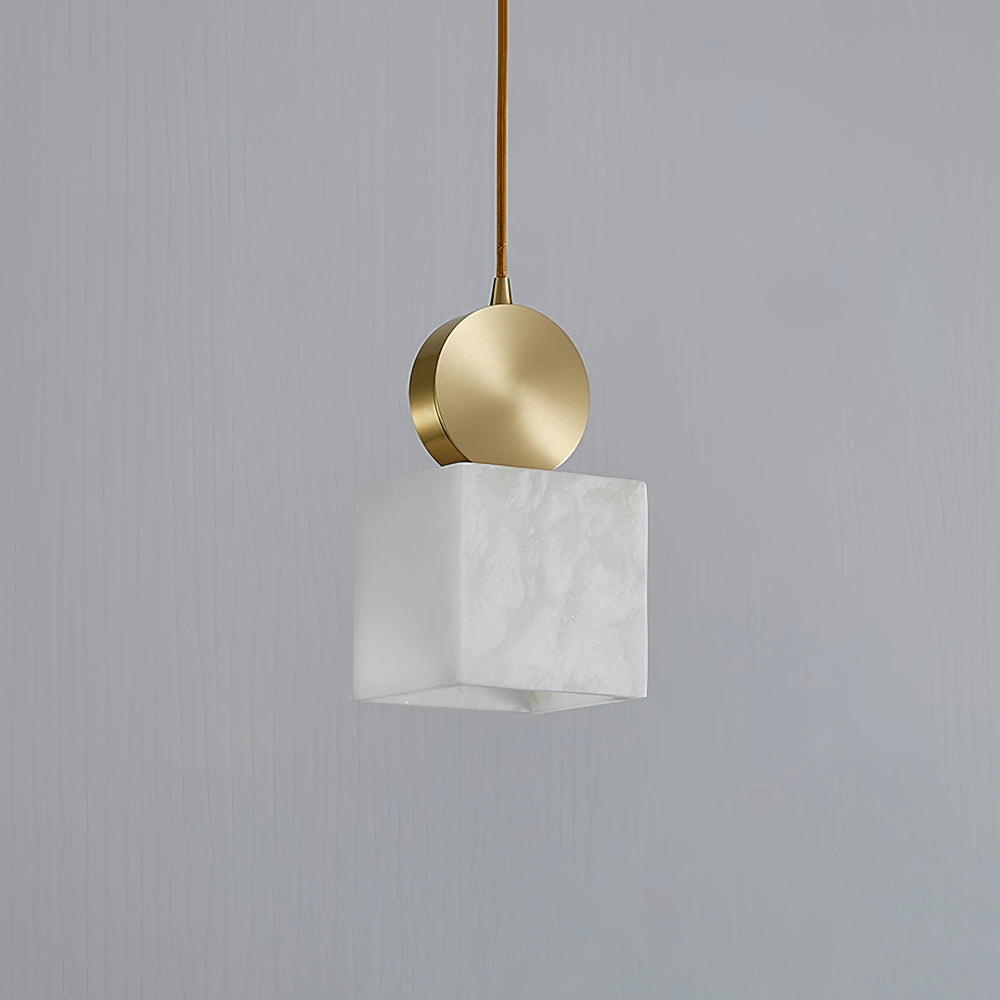Etruscan Alabaster Pendant Light