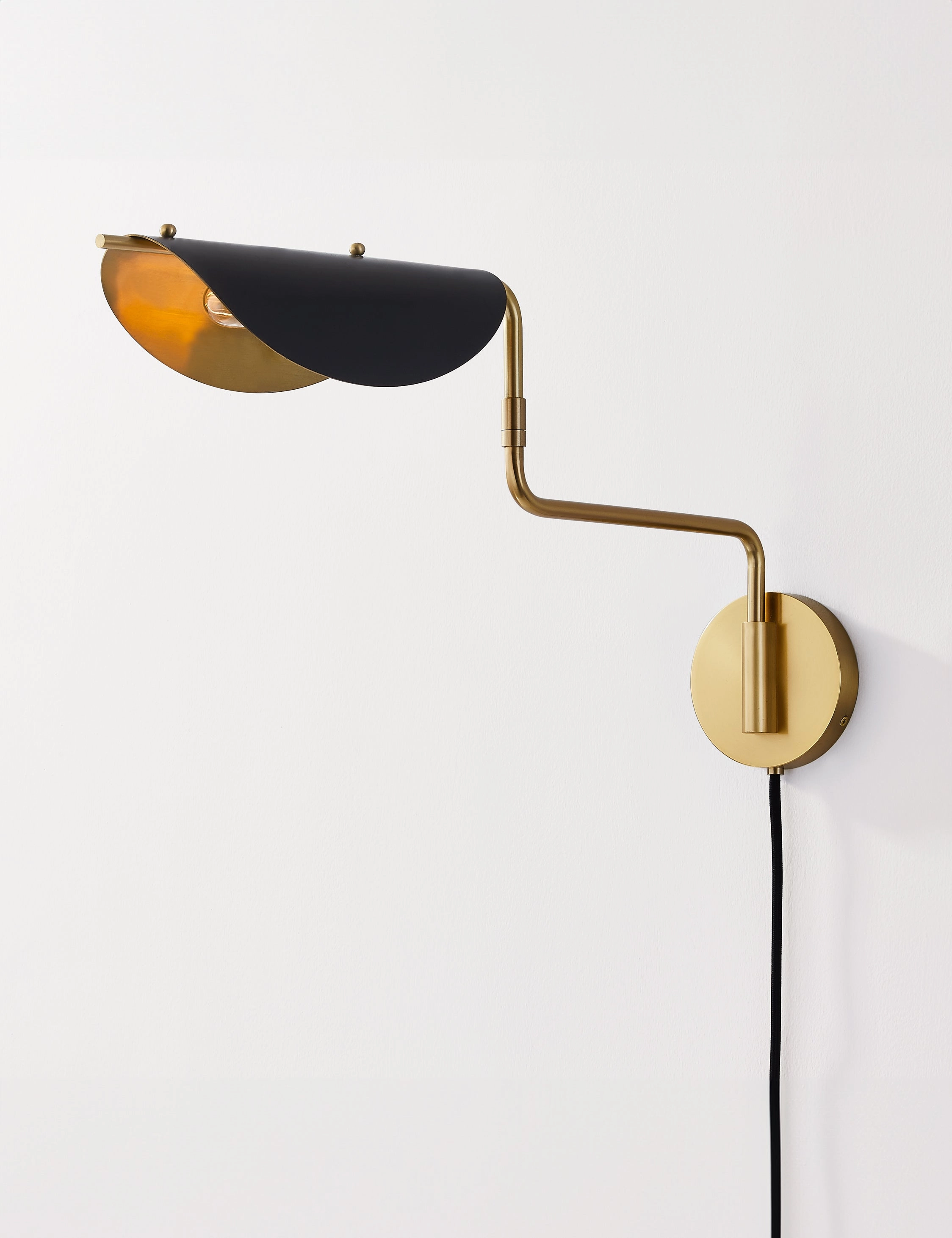 Eugene Plug-In Sconce minimalist reading light