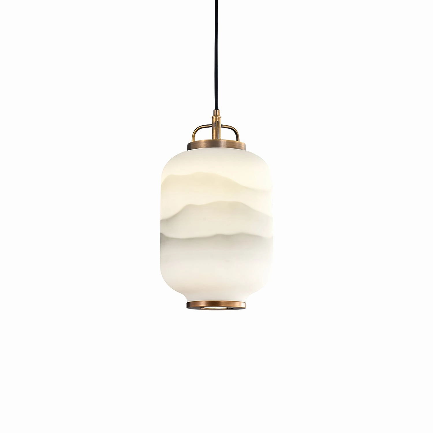 Ezio Tall Mini Glass Pendant Lamp