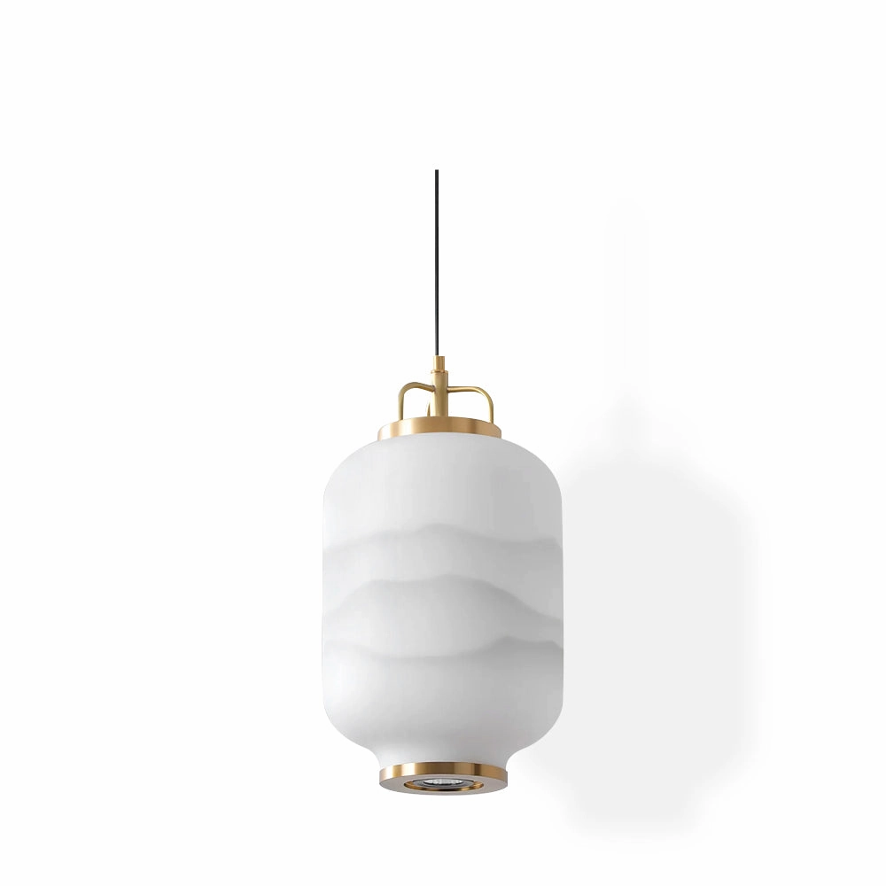 Ezio Tall Mini Glass Pendant Lamp minimalist ceiling light
