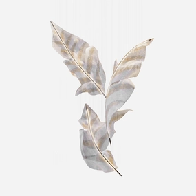 Falling Leaves Glass Chandelier modern modeling table light