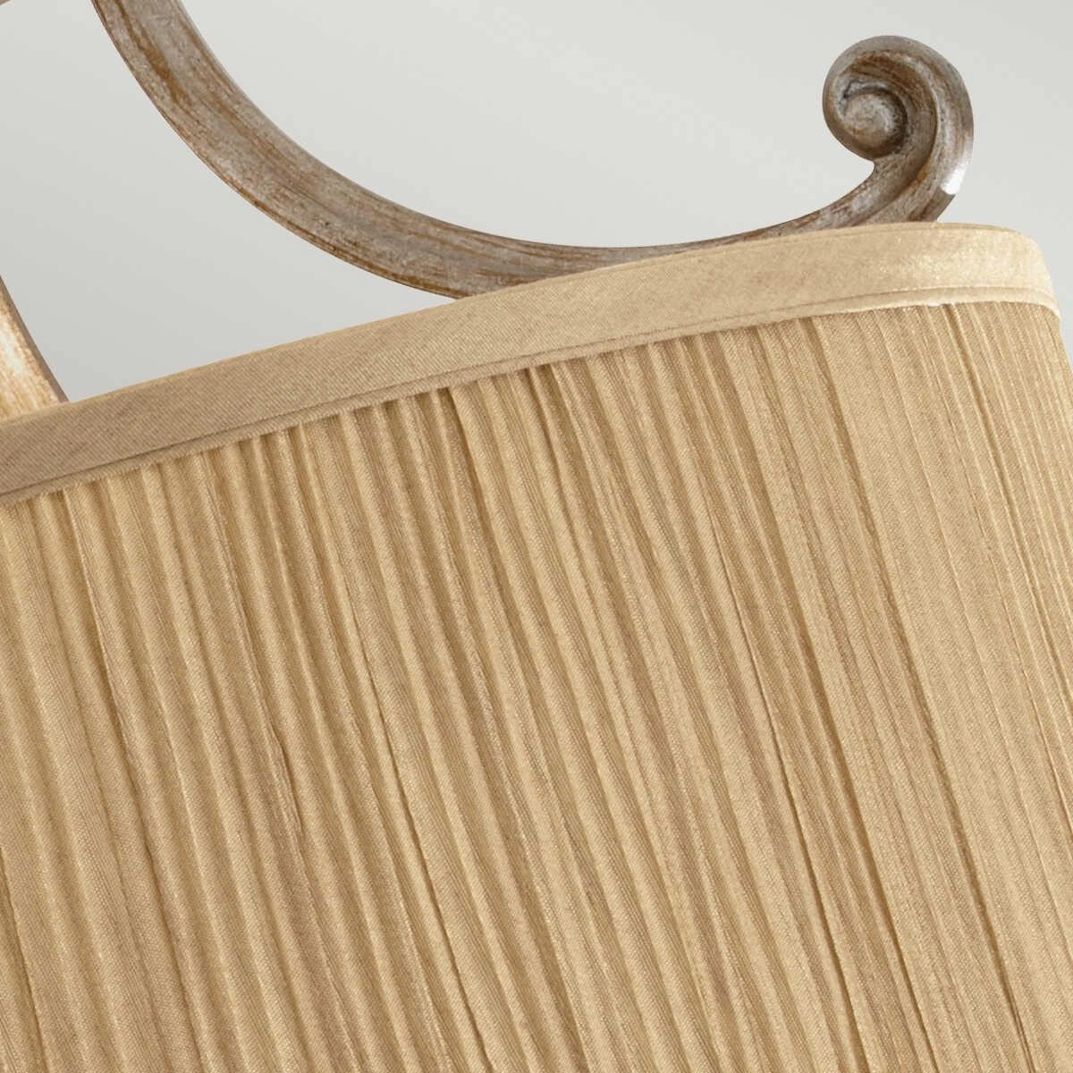 Feiss Abbey Semi-Flush Gold Ceiling Light