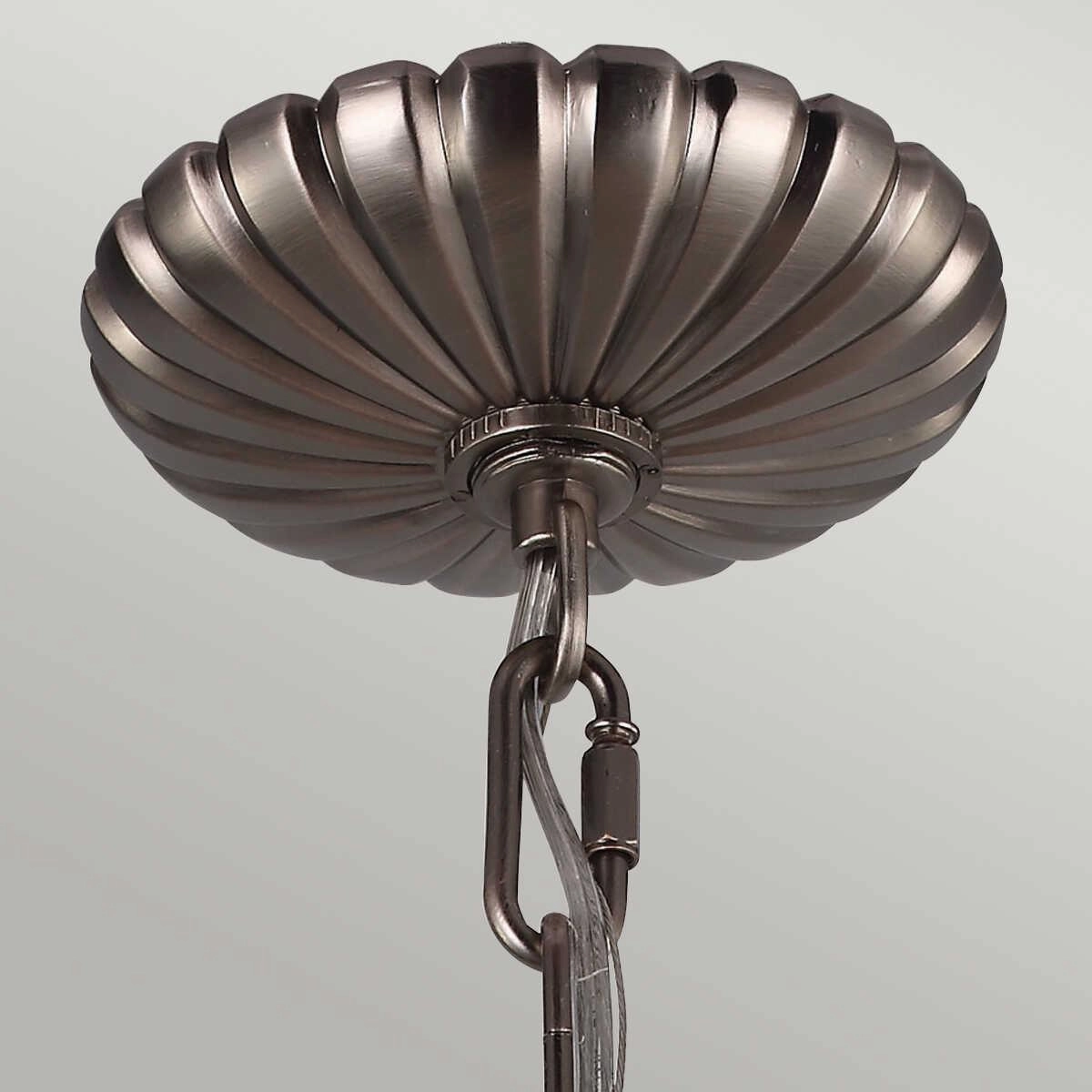 Feiss Adams 3 Light Pendant Ceiling Light