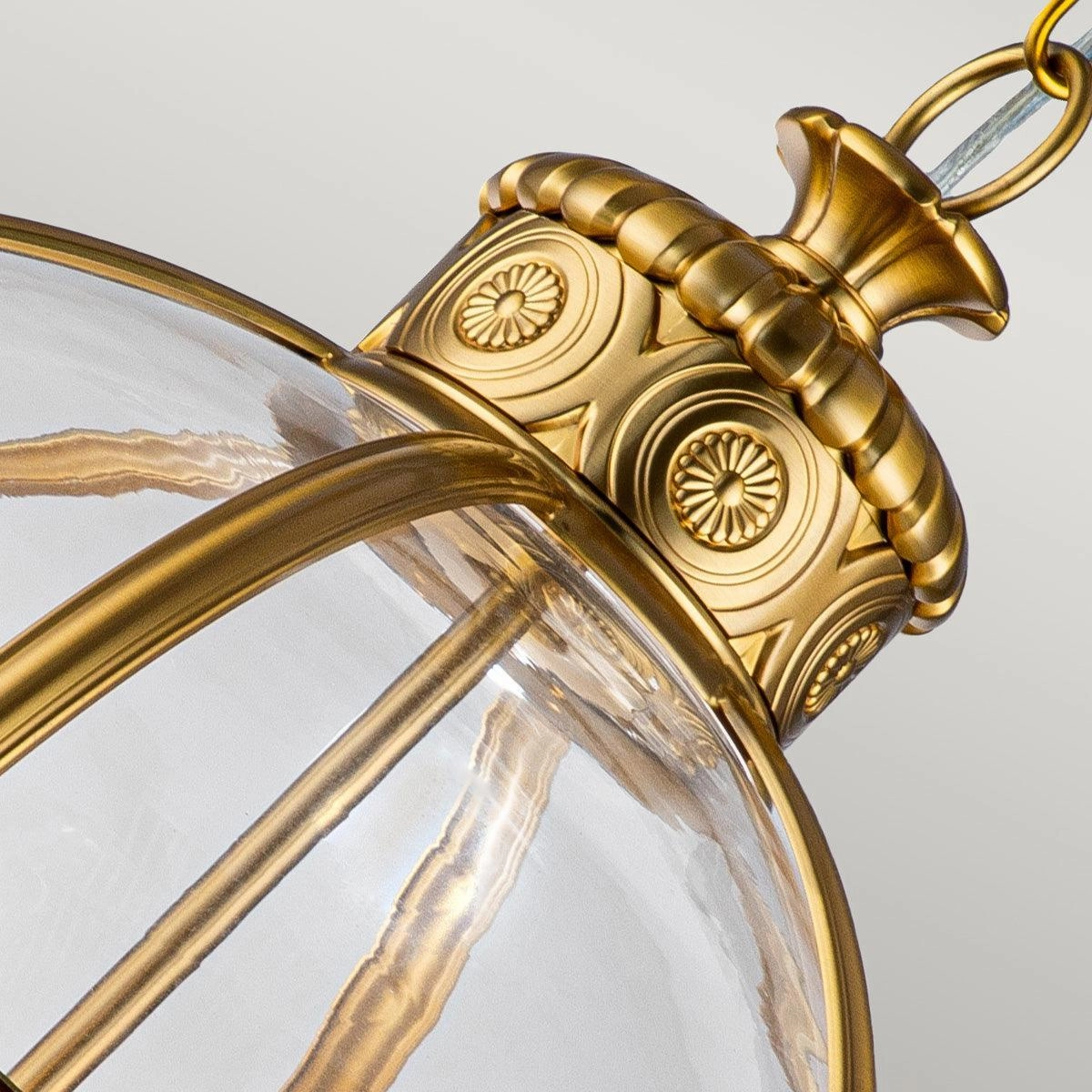 Feiss Adams 4 Light Pendant Chandelier - Brushed Bronze