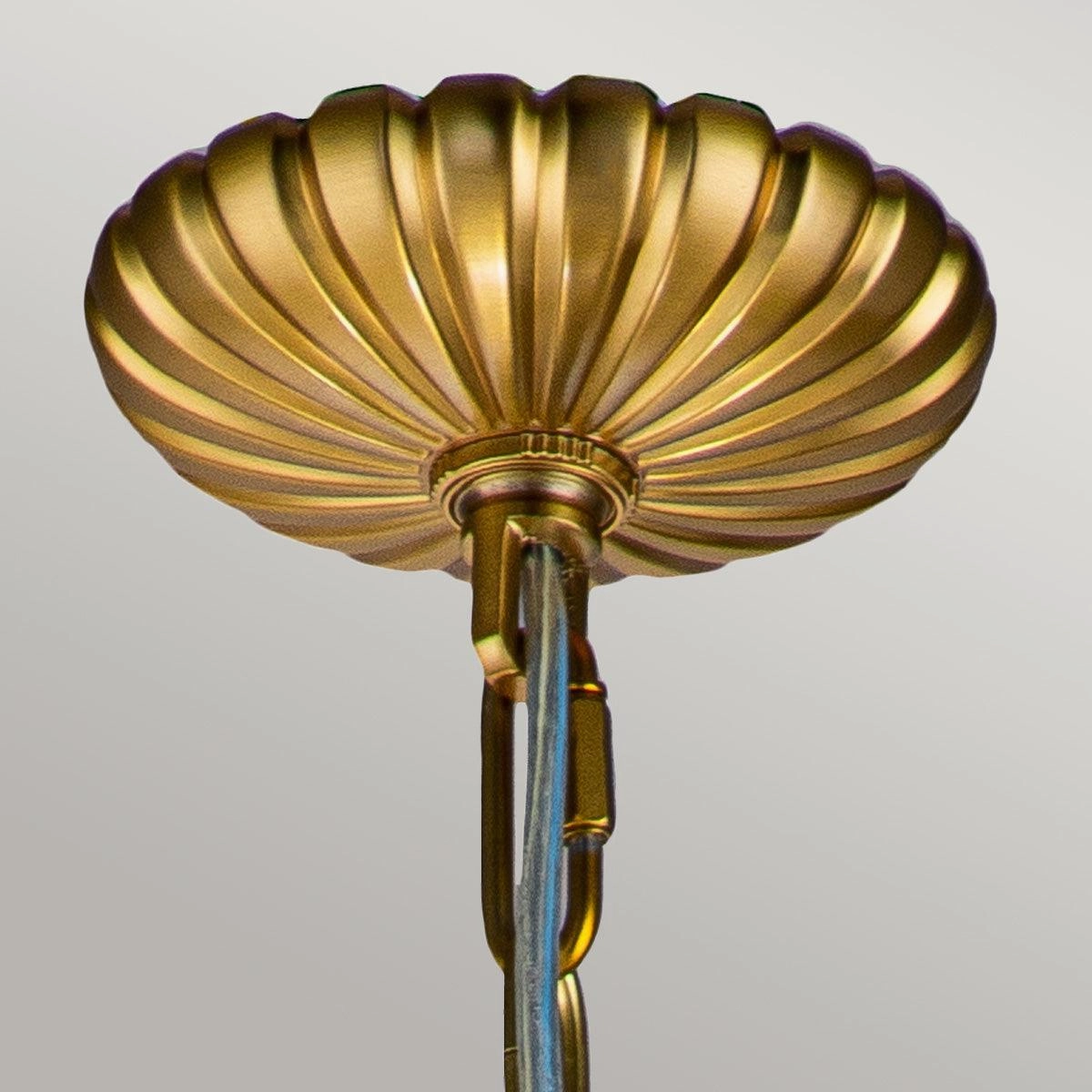 Feiss Adams 4 Light Pendant Chandelier - Brushed Bronze