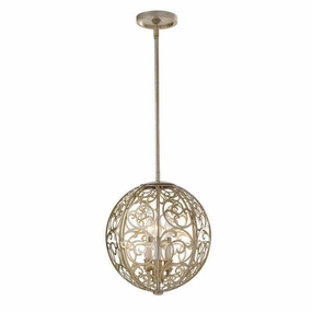 Feiss Arabesque Mini Silver LeafCeiling Pendant Light modern ceiling lamp