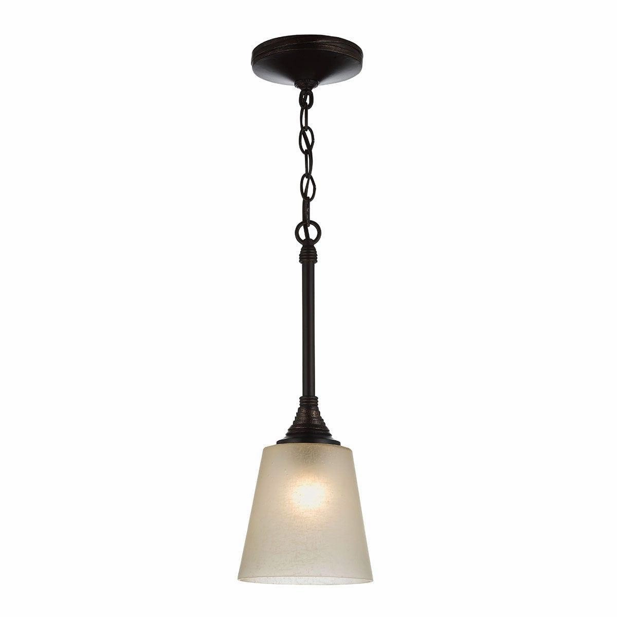 Feiss Arbor Creek 1 Light Bronze Mini Pendant Light modern ceiling lamp