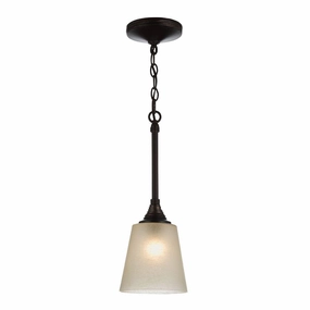 Feiss Arbor Creek 1 Light Bronze Mini Pendant Light modern ceiling lamp