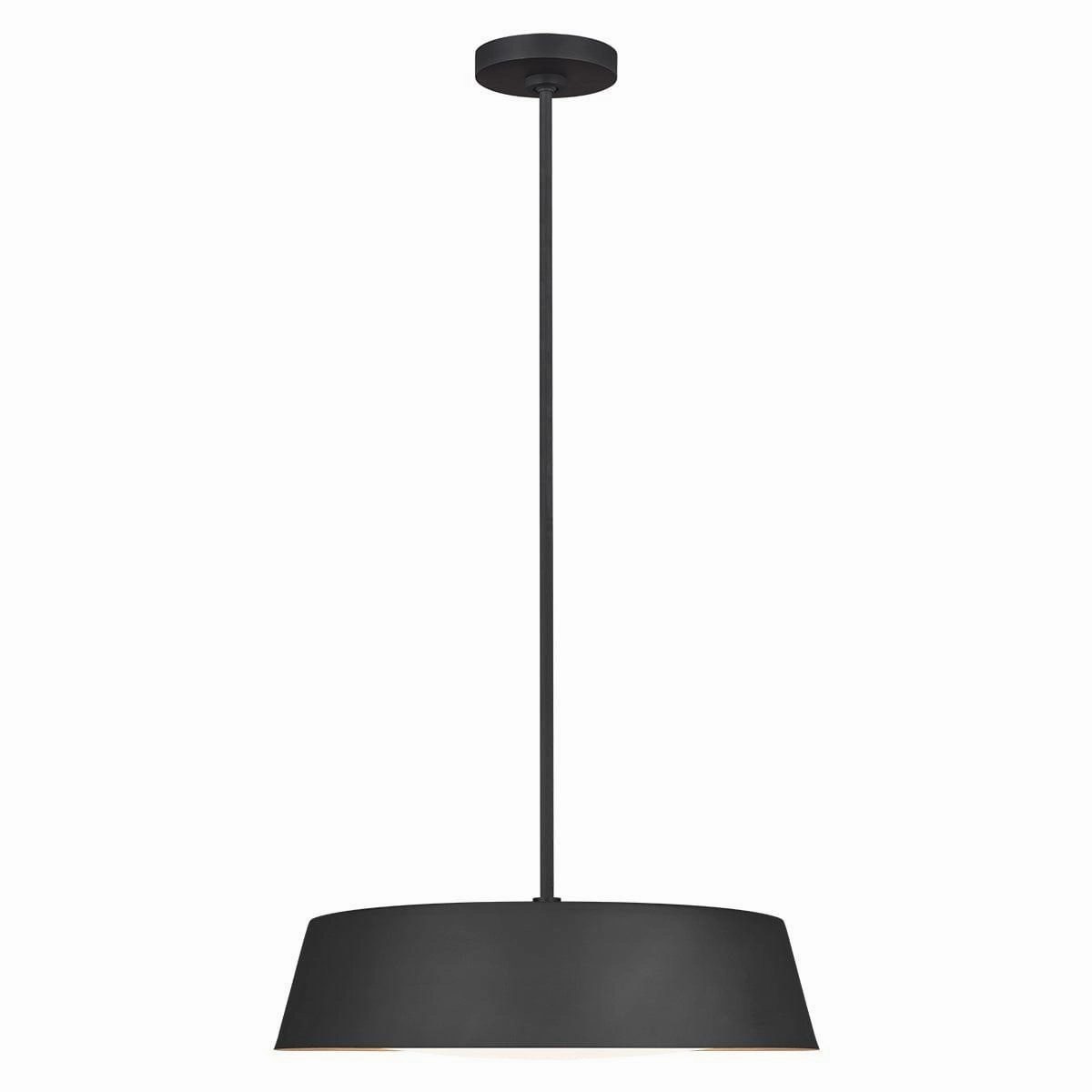 Feiss Asher 5 Light Black Pendant Ceiling Light minimalist ceiling light