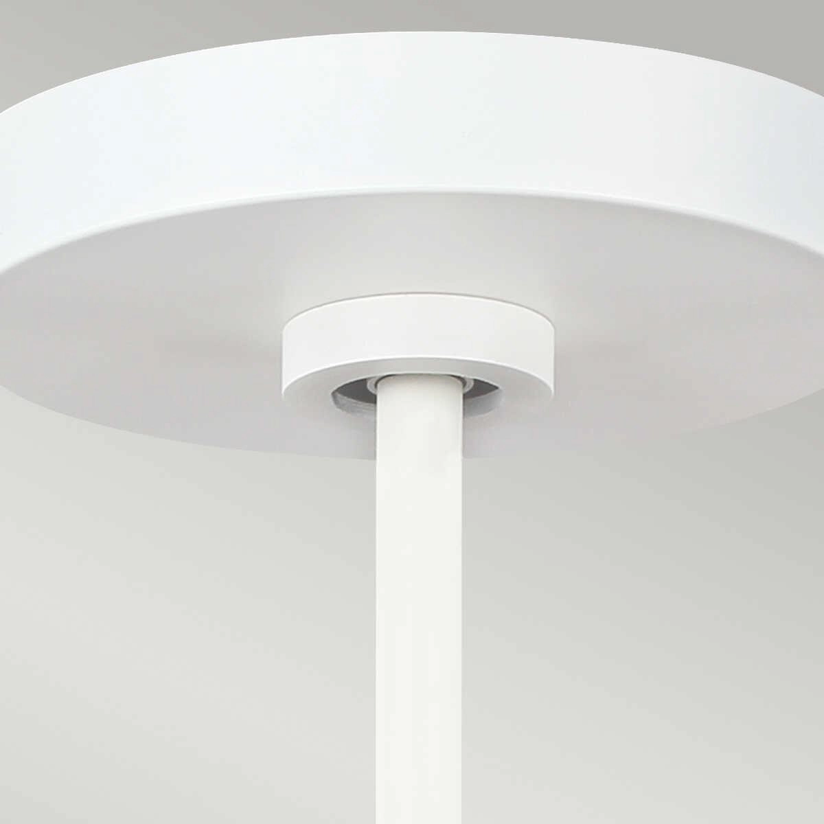 Feiss Asher 5 Light White Pendant Ceiling Light