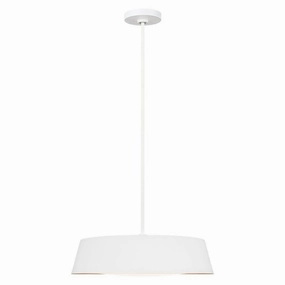 Feiss Asher 5 Light White Pendant Ceiling Light minimalist ceiling light