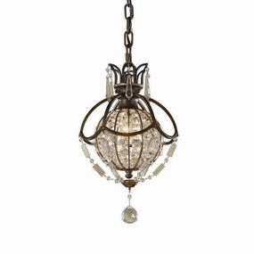 Feiss Bellini Mini Pendant Ceiling Light Elstead Lighting modern ceiling lamp