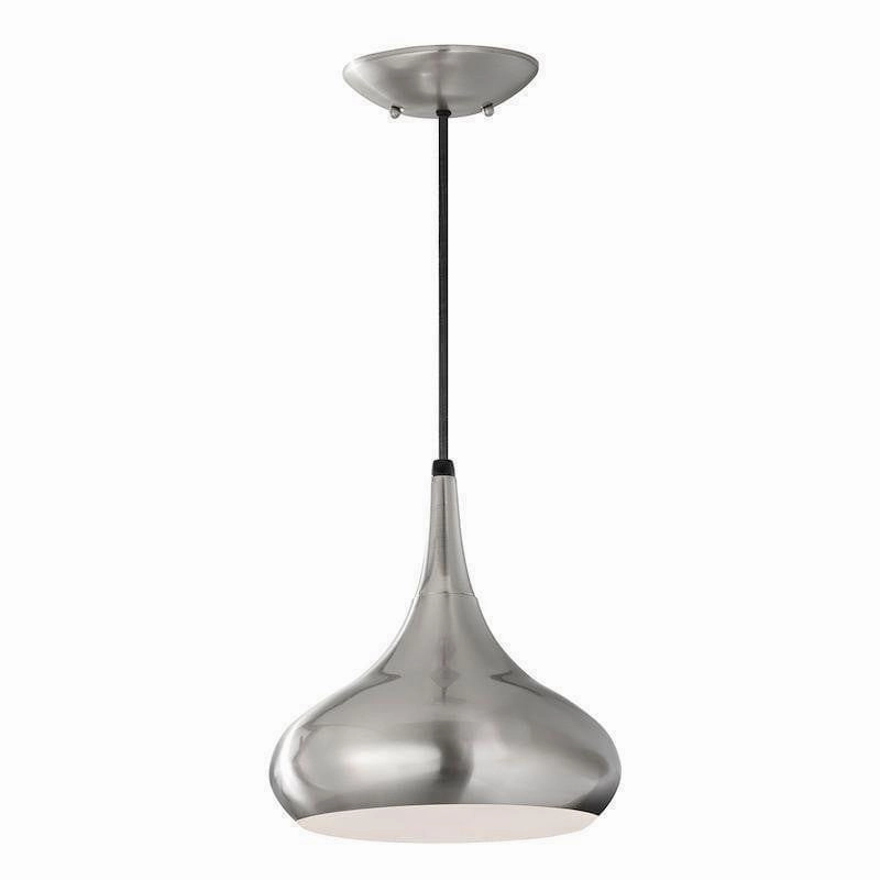 Feiss Beso Bushed Steel Pendant Ceiling Light modern ceiling lamp