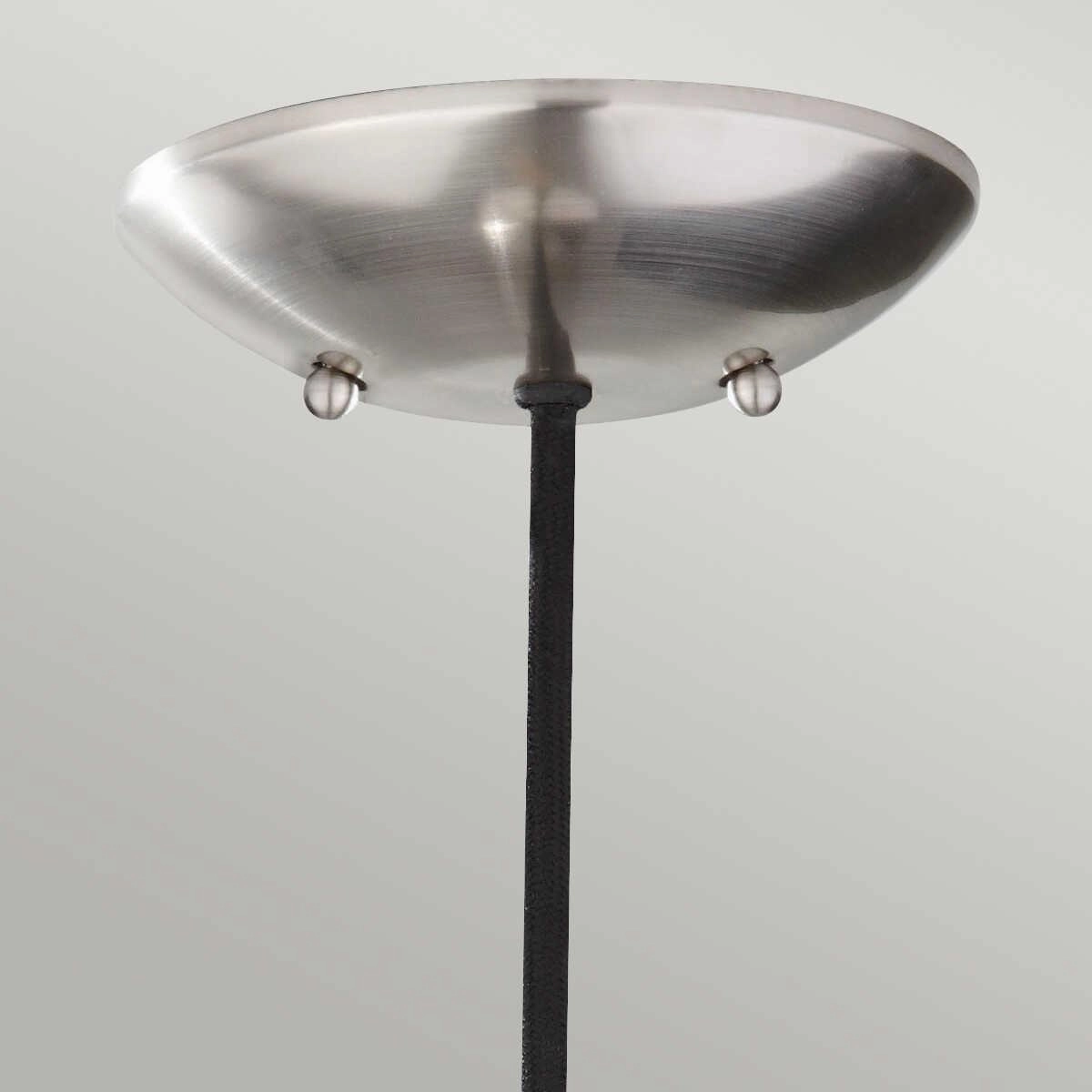 Feiss Beso Mini Bushed Steel Pendant Ceiling Light