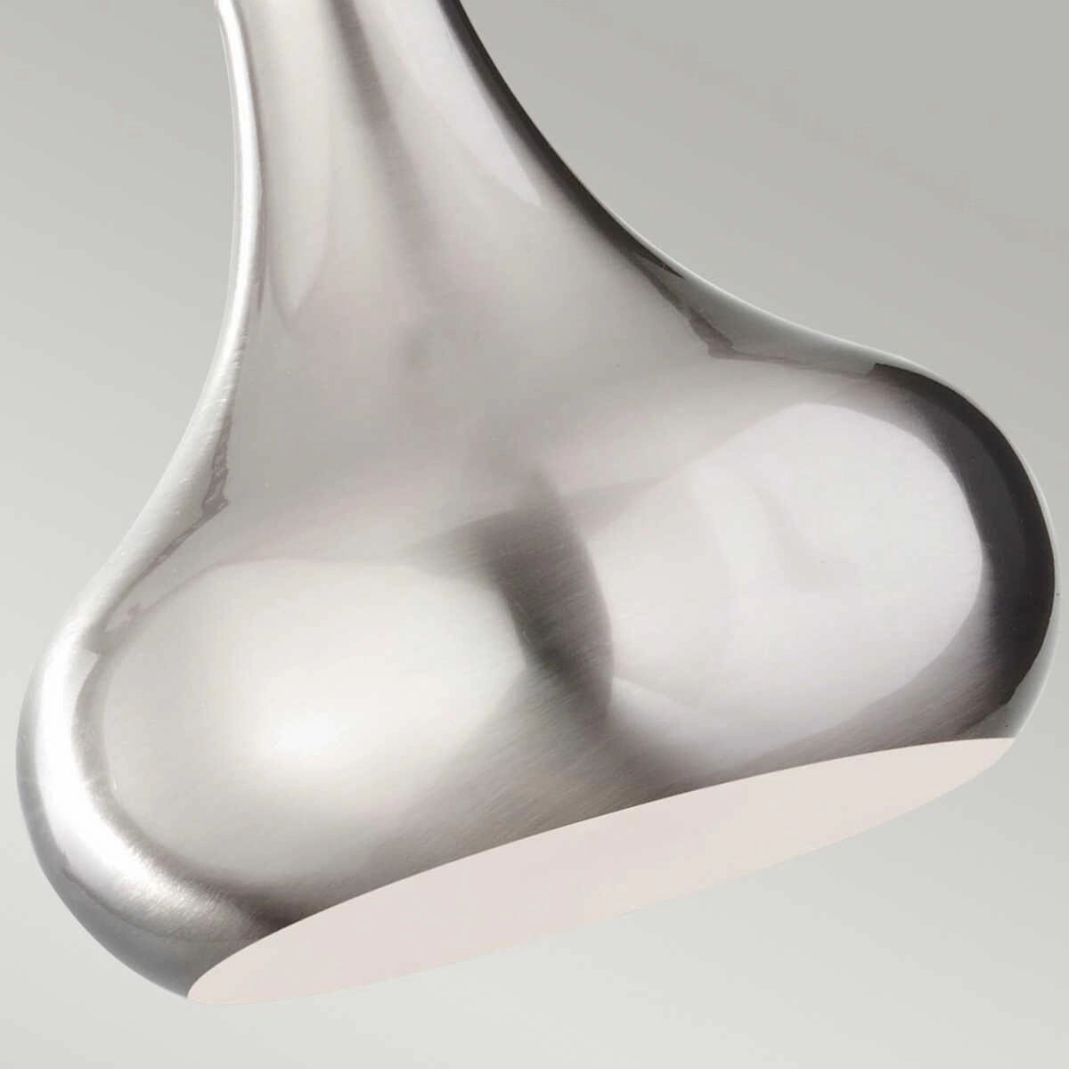 Feiss Beso Mini Bushed Steel Pendant Ceiling Light
