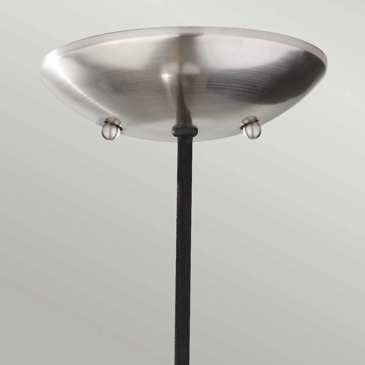 Feiss Beso Mini Bushed Steel Pendant Ceiling Light