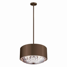 Feiss Botanic 4 Light Aged Brass Pendant Ceiling Light minimalist ceiling light
