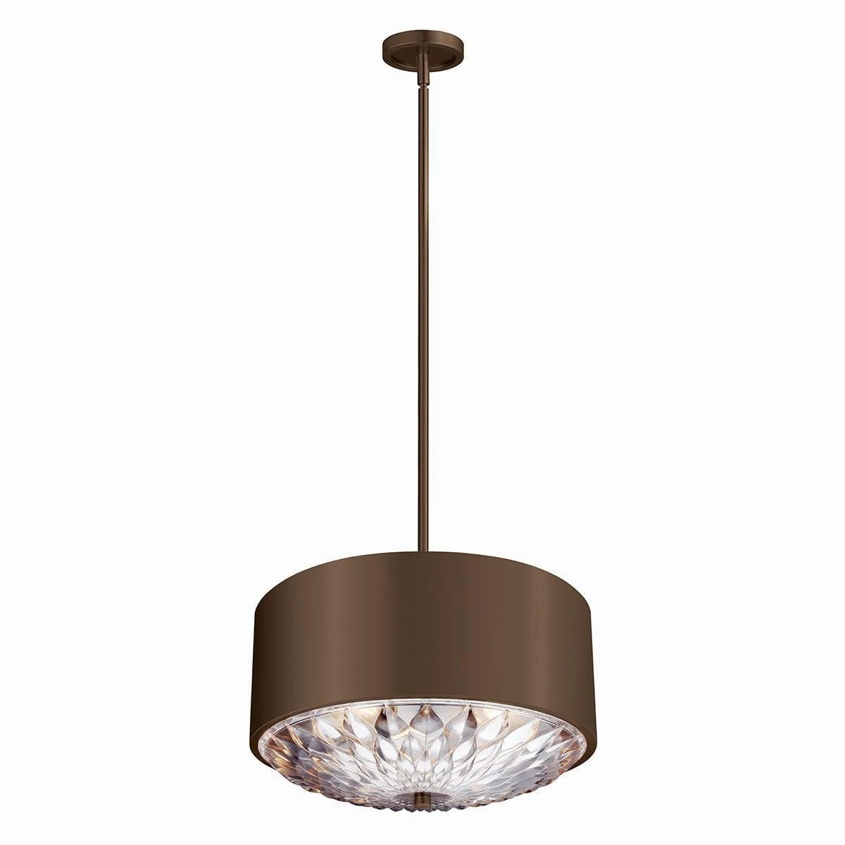 Feiss Botanic 4 Light Aged Brass Pendant Ceiling Light minimalist ceiling light