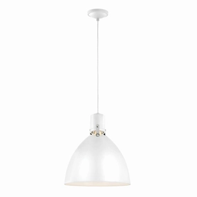 Feiss Brynne Medium LED Polished Nickel Ceiling Pendant minimalist ceiling light