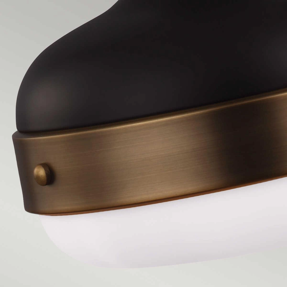 Feiss Cadence Mini Antigue Bronze Pendant Ceiling Light