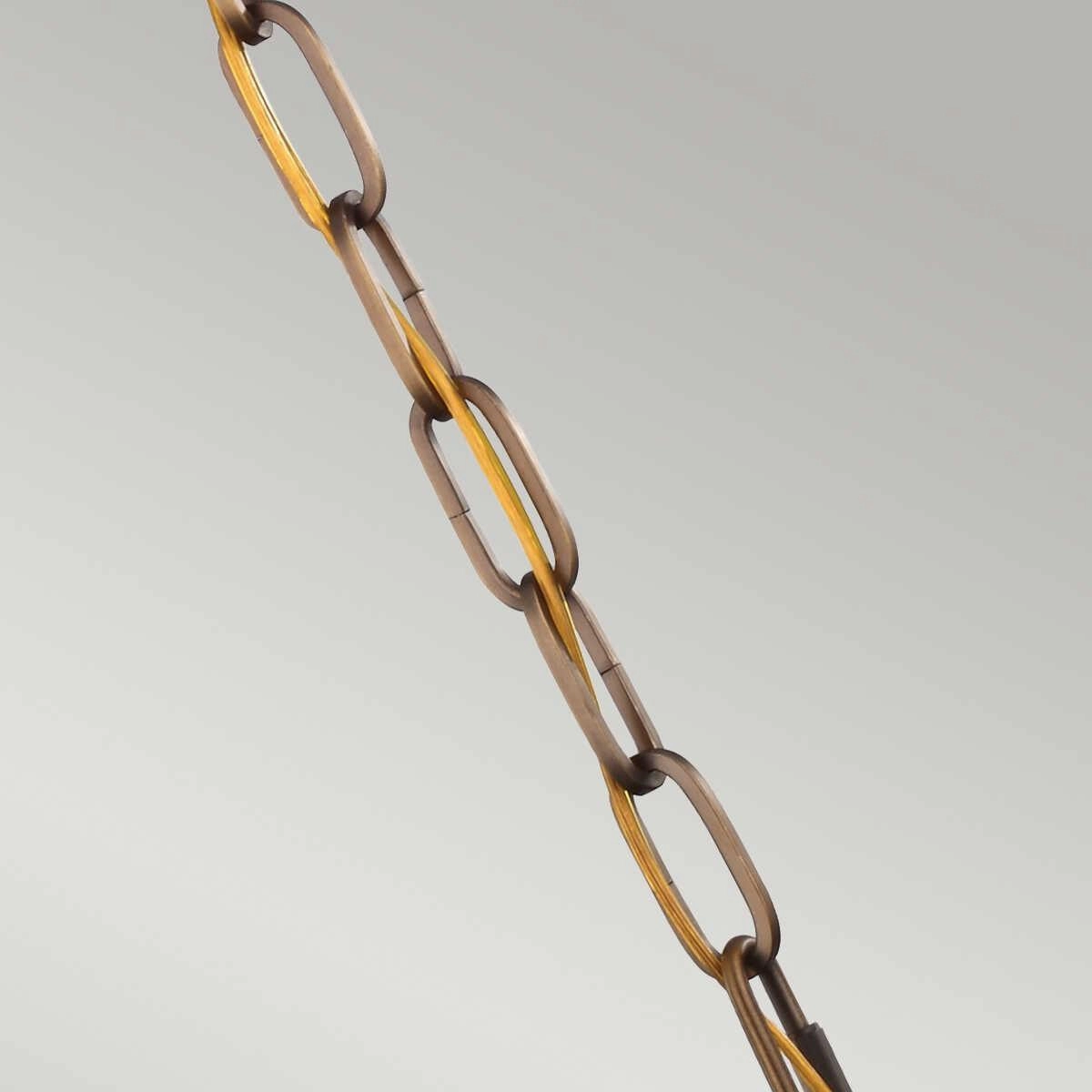 Feiss Cadence Mini Brass/Black Pendant Ceiling Light