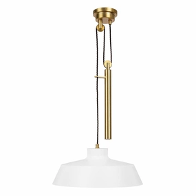 Feiss Candor 1 Light Matte White Pendant Ceiling Light minimalist ceiling light