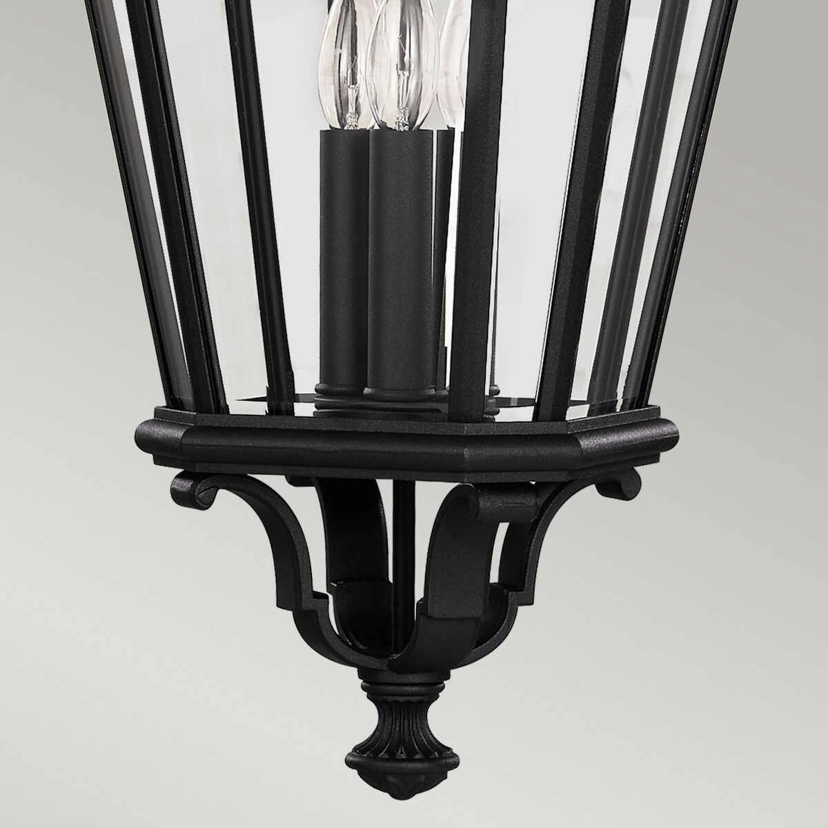 Feiss Cotswold Lane Black Large Outdoor Pendant Light