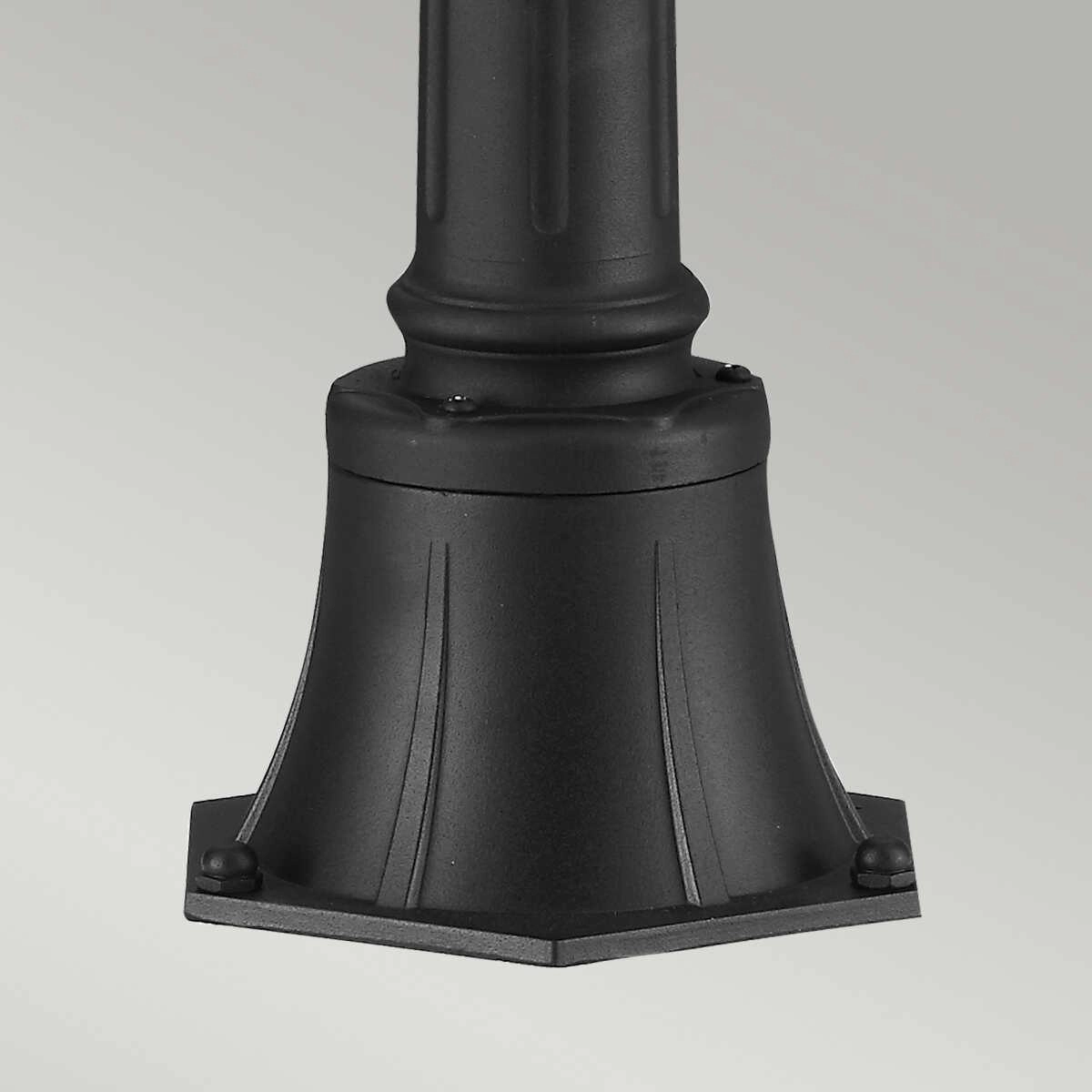Feiss Cotswold Lane Black Medium Outdoor Bollard Light
