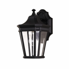 Feiss Cotswold Lane Black Small Outdoor Wall Light outdoor wall lamp