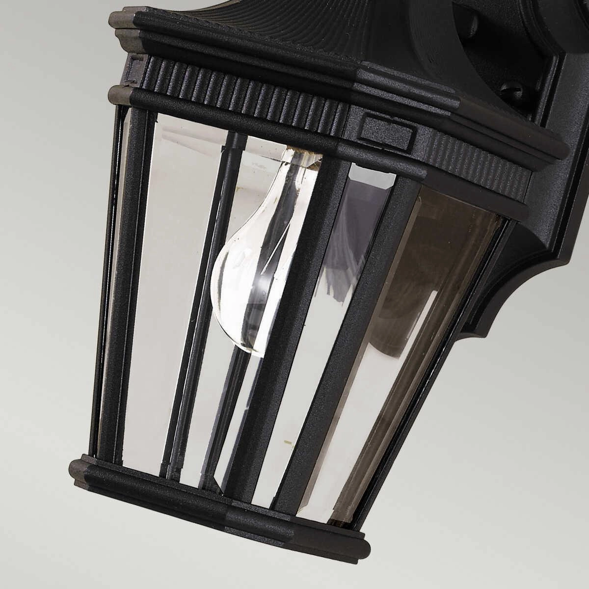 Feiss Cotswold Lane Black Small Outdoor Wall Light