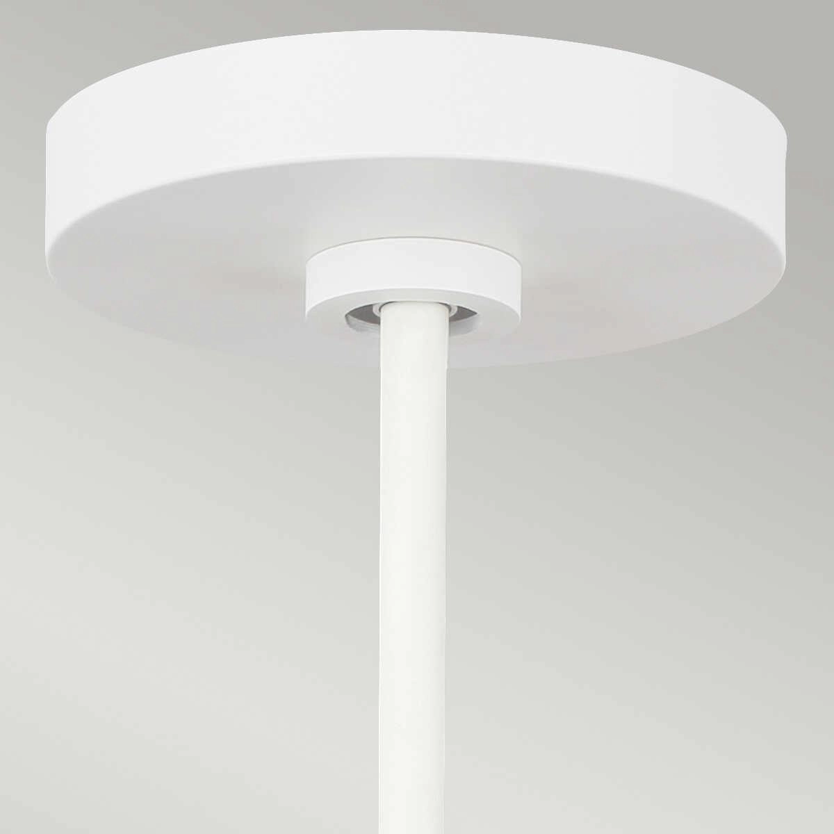 Feiss Darwin 1 Light Matte White Pendant Ceiling Light