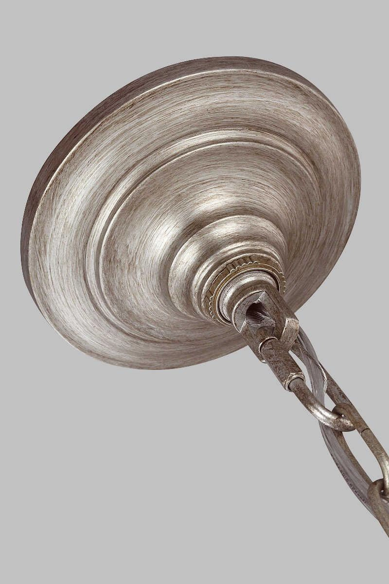 Feiss DeWitt 4 Light Foyer Silver Chandelier