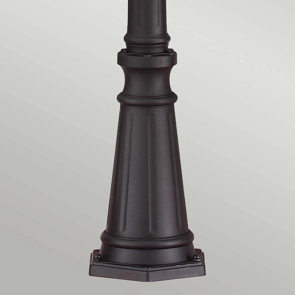 Feiss English Bridle Black Large Outdoor Lamp Post Lantern