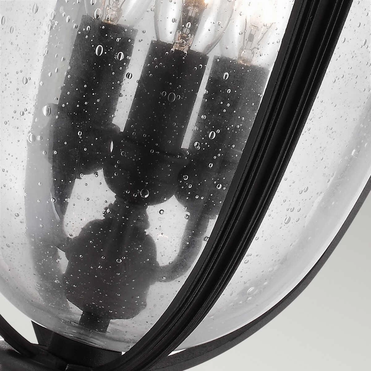 Feiss English Bridle Black Large Outdoor Pendant Light