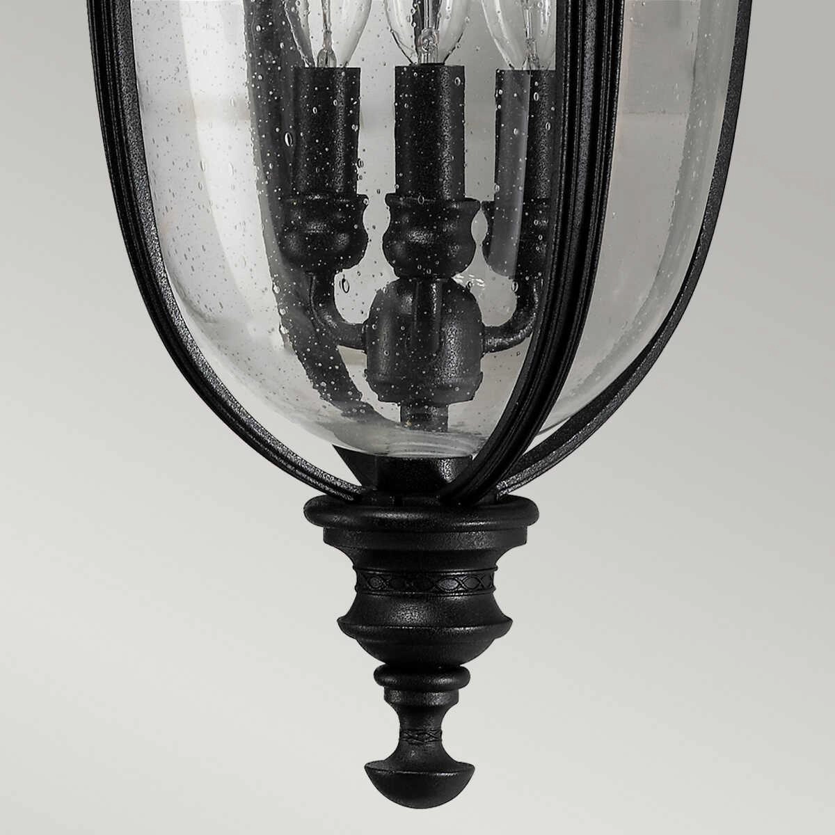 Feiss English Bridle Black Large Outdoor Wall Light