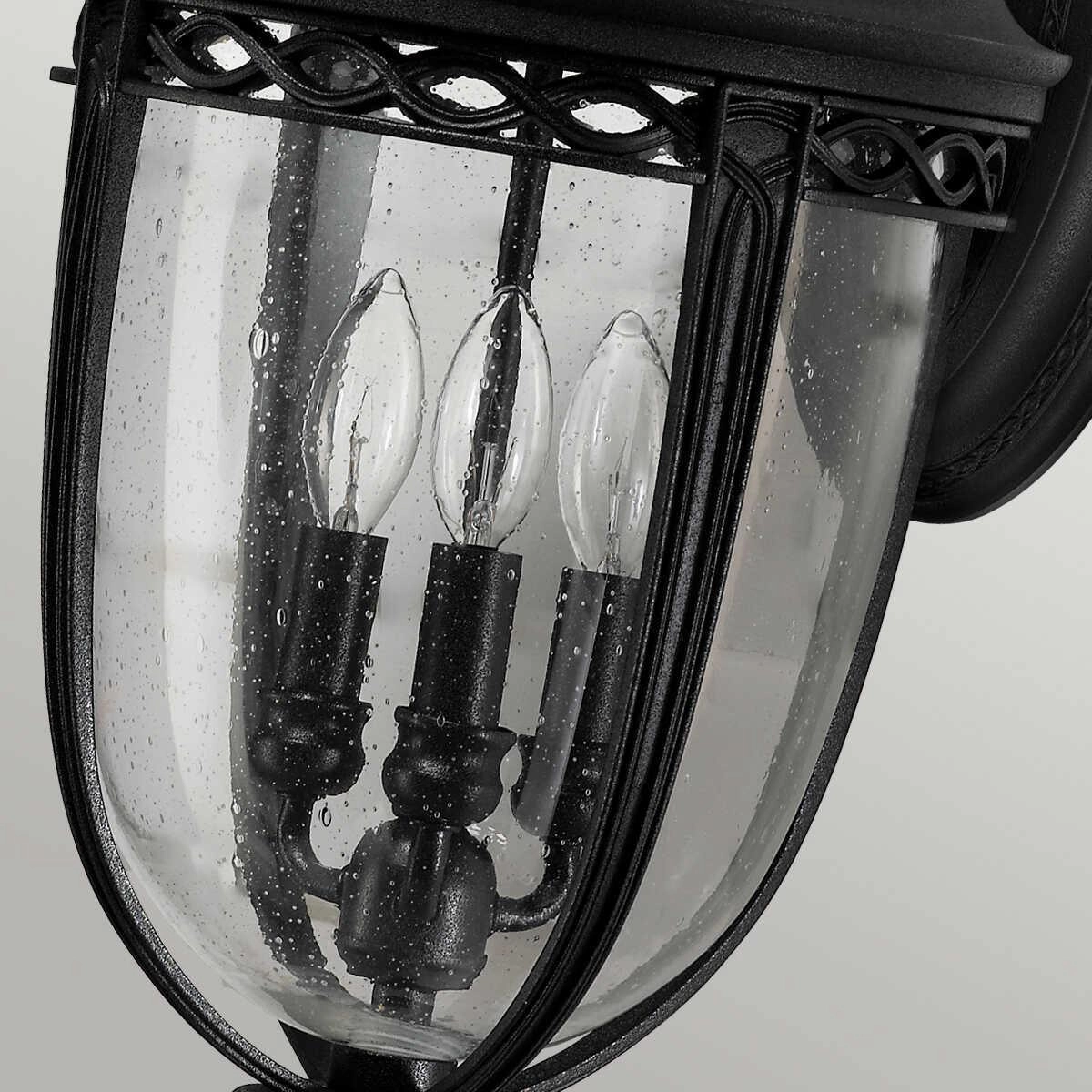 Feiss English Bridle Black Large Outdoor Wall Light