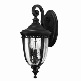 Feiss English Bridle Black Medium Outdoor Wall Light outdoor wall lamp