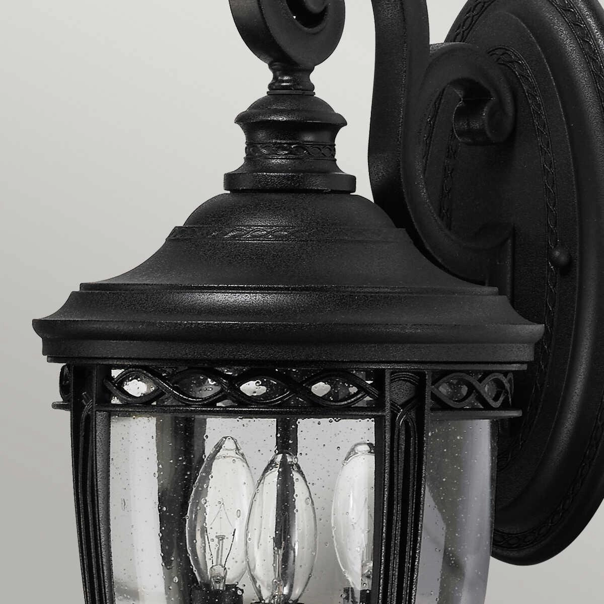 Feiss English Bridle Black Medium Outdoor Wall Light